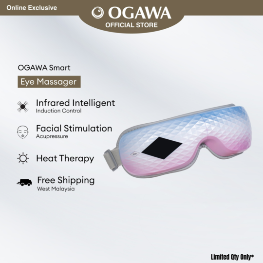 [Apply Code: 6TT31] OGAWA Smart Eye Massager (Aurora Breeze)*